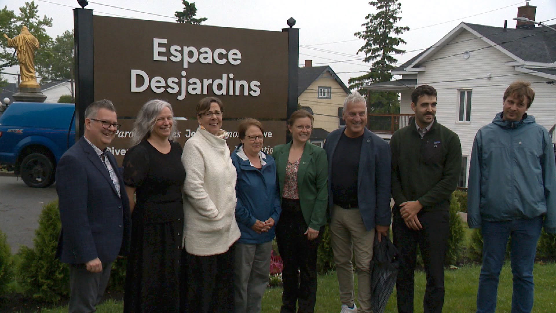 Inauguration de l’Espace Desjardins de la Résidence Doris-Dickner à Rivière-du-Loup